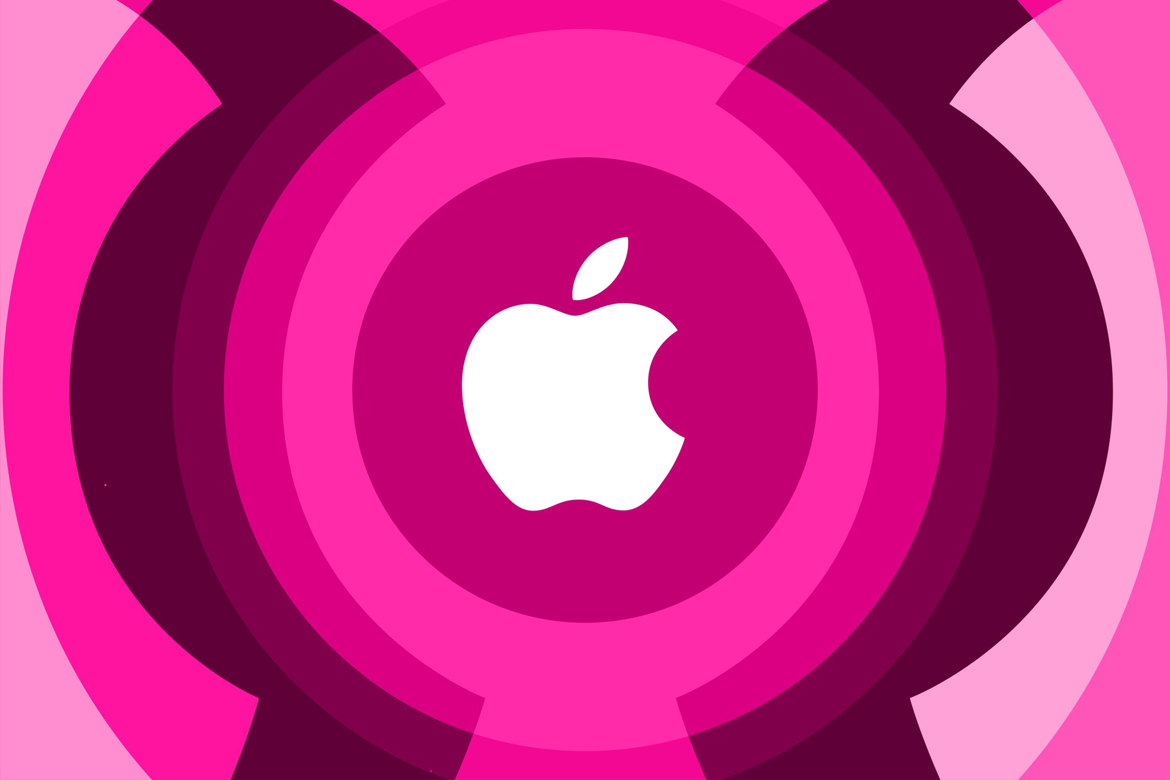 Ilustrasi logo Apple