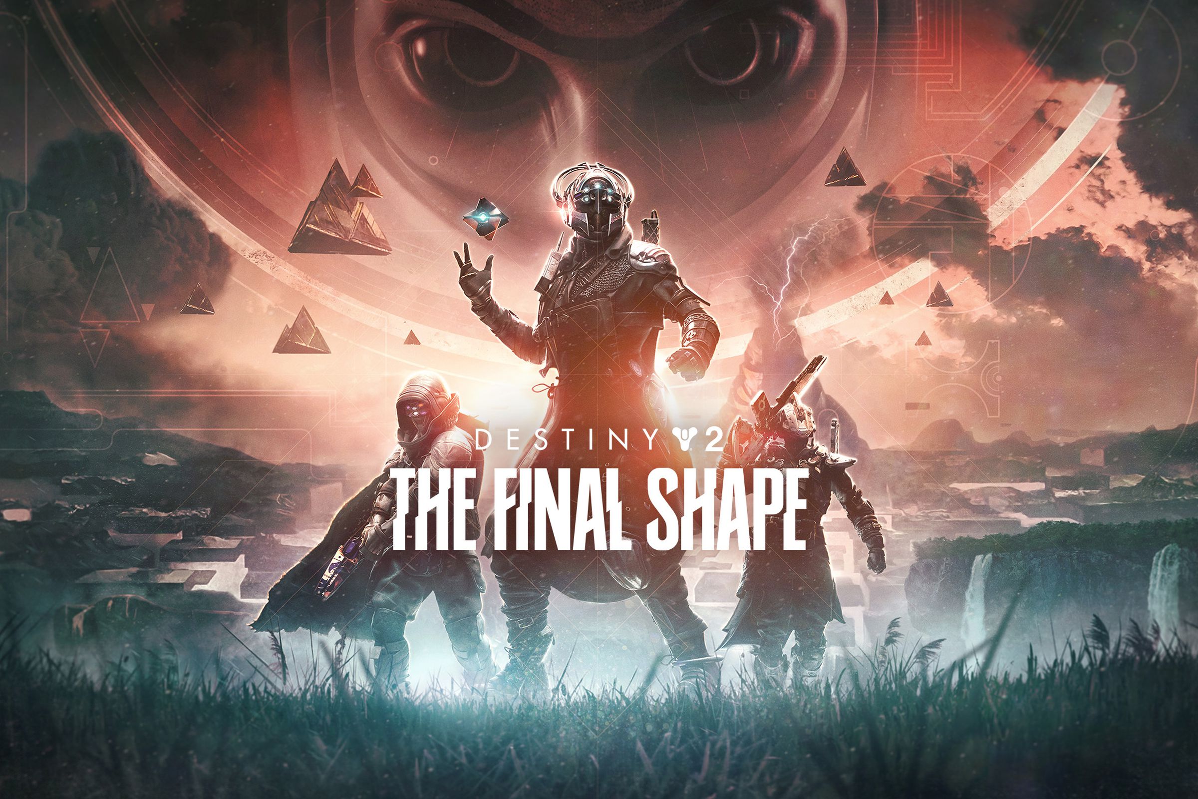 Karakter-karakter Destiny 2 pada poster The Final Shape