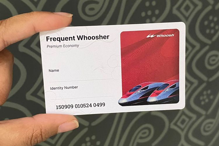 Ilustrasi Frequent Whoosher Card