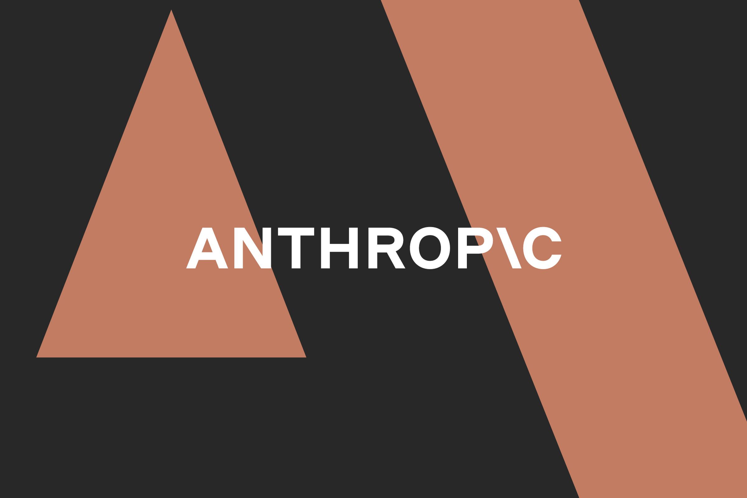 Ilustrasi vektor logo Anthropic